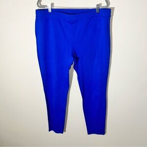 a.n.a Women’s Vibrant Blue XXL Pull On Pants EUC